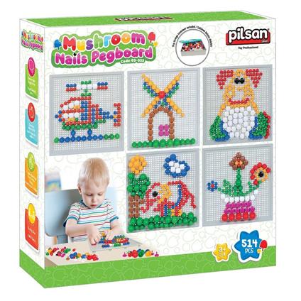 03 333 Eğitici Mantar VE Düğmeler 514 Parça