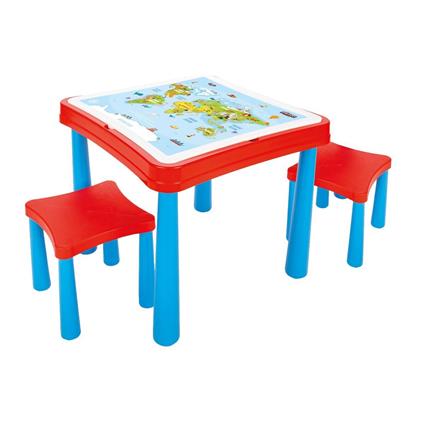 03 477 Master Çalışma Masası Kırmızı Mavi