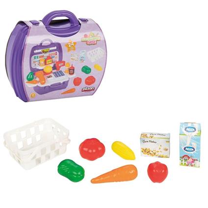 03 563 Çantalı Market Seti -Pilsan Oyuncak
