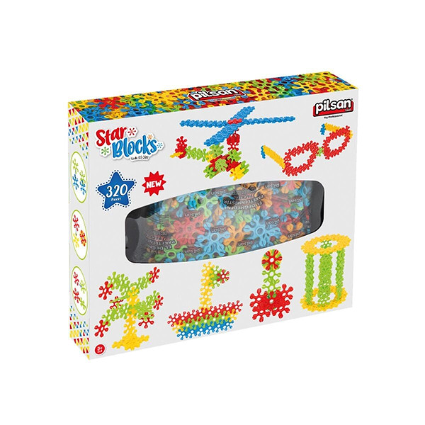 03 590-1010359000011 Yıldız Bloklar 320 Parça Kutulu