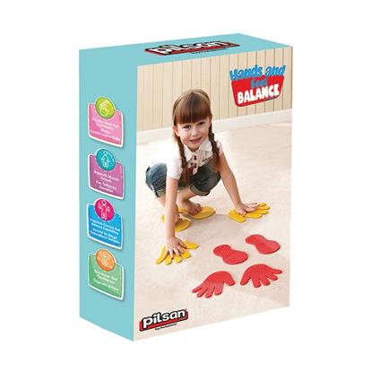 03 707 EL Ve Ayak Denge Oyunu Kırmızı-Sarı-Mavi