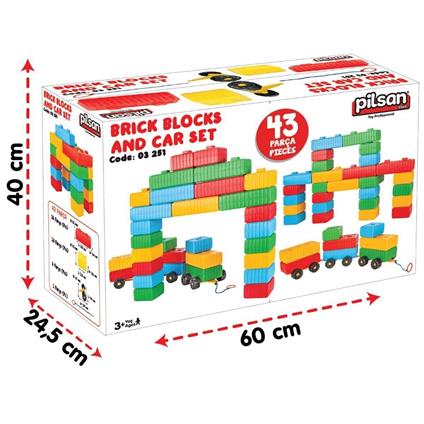 03251 Tuğla Blok VE Araba Seti S172117281