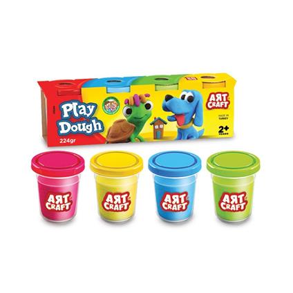 03280 Art Craft 4Lü Oyun Hamuru / 224 Gr