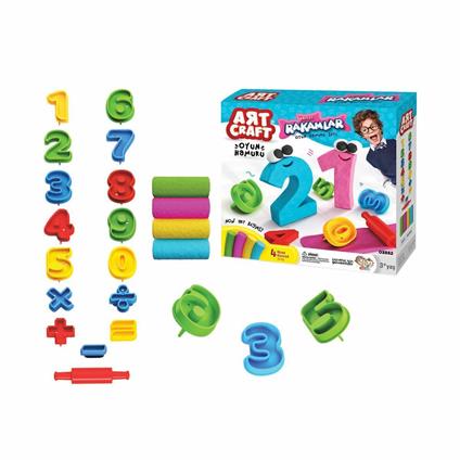 03552 3D Rakamlar Hamur Set 200GR