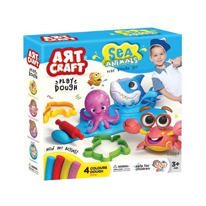 03684 Art Craft Deniz Hayvanları Hamur Set 200 Gr