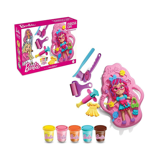 03927 Barbie Bebek Giydirme Hamur Set 280 GR