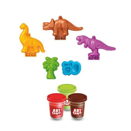 03996 Art Craft Dinozorlar Hamur Set 168 Gr -Fentoys