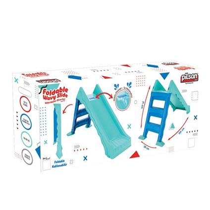 06 233 Katlanabilir Dalgalı SU Kaydırağı Turuncu