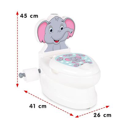 07 566 130756601002 Eğitici Fil Klozet