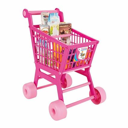 07 608 Pilsan Pratik Pembe Market Arabası (Meyve Ve Sebze)