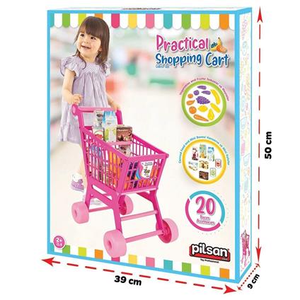 07 608 Pratik Market Arabası -Pilsan Oyuncak