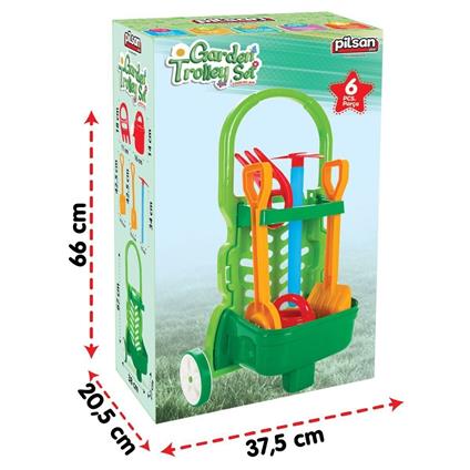 07 619 Arabalı Bahçe Seti