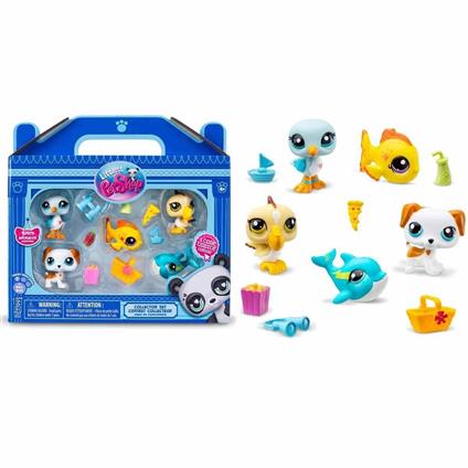 1005103 Littlest Pet Shop - Minişler 5'Li Figür Seti S1 Çiftlik Temalı