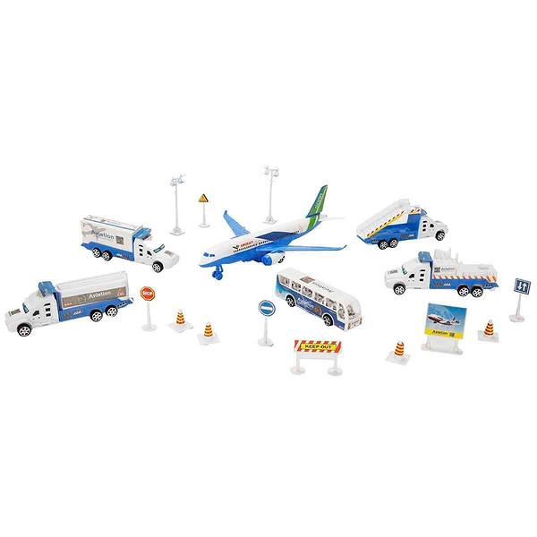 1012381 Sun Yfn Mxx Oyun Set Havaalanı Uçaklı Ses Işıklı Byk MV