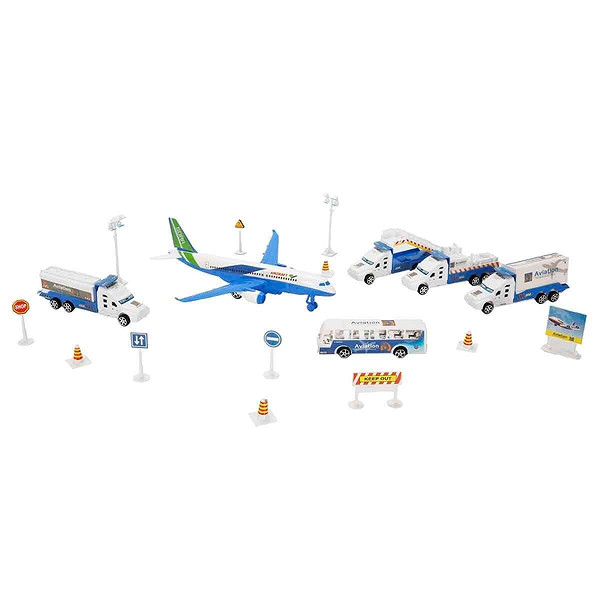 1012381 Sun Yfn Mxx Oyun Set Havaalanı Uçaklı Ses Işıklı Byk MV