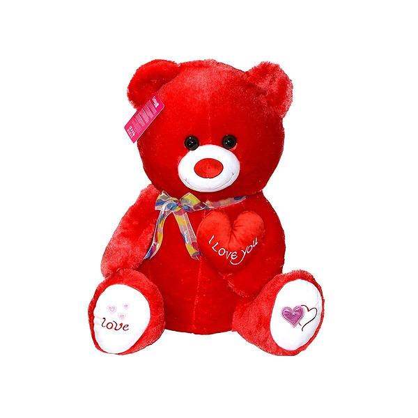 1030KR Selay, Yumoş Ayıcık Kırmızı 47Cm