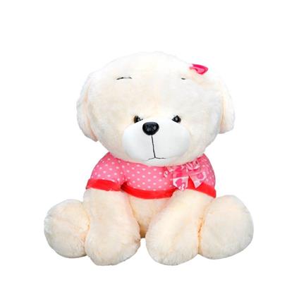 1033 Peluş Oturan Köpek 55 Cm