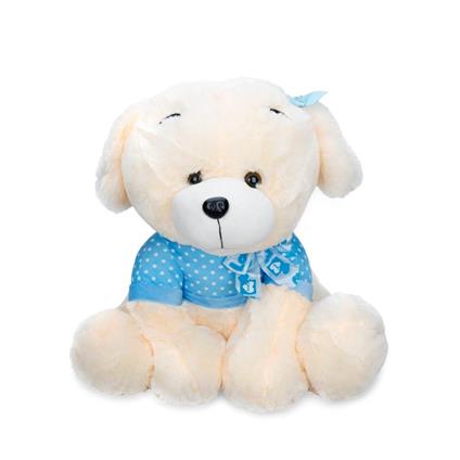 1033 Peluş Oturan Köpek 55 Cm