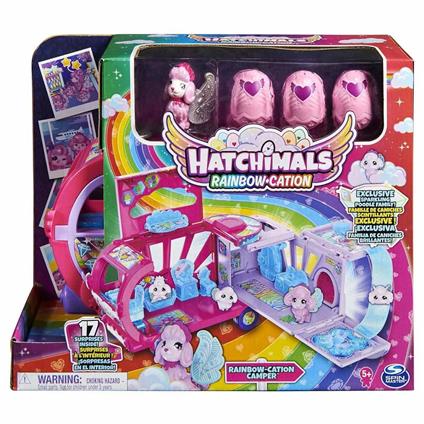 1038215 Hatchimals Dönüşen Rainbow Cation Karavan