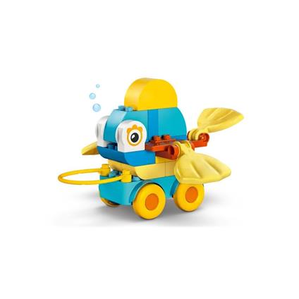 10448 Lego Duplo 3'Ü1 Arada Tekerlekli Hayvanlar 58 Parça +2 Yaş