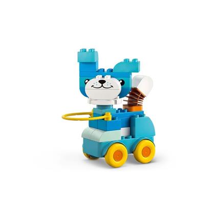 10448 Lego Duplo 3'Ü1 Arada Tekerlekli Hayvanlar 58 Parça +2 Yaş