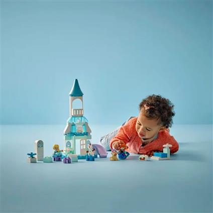 10455 Lego Duplo Anna Ve Elsa'nın Karlar Ülkesi Şato Partisi 54 Parça +2 Yaş