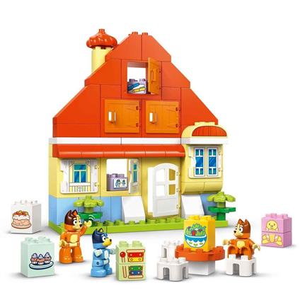 10459 Lego Duplo Bluey Ailesinin Evi Ve Hafıza Oyunu Parça +3 Yaş