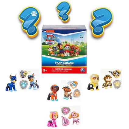 1060041 Sun-Spm-Figür Paw Patrol Süper Film Pup Squad Figürleri Sürpriz Paket 36