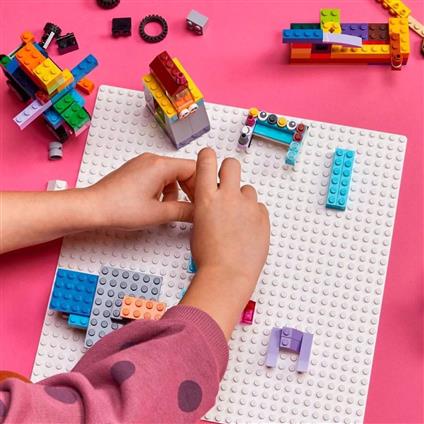 11026 Lego® Classic Beyaz Taban 1 Parça +4 Yaş