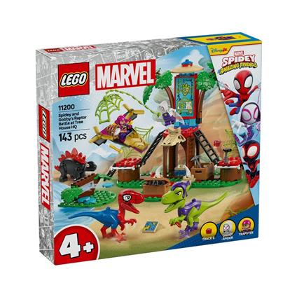 11200 Lego Marvel - Spidey Ağaç Ev Karargahında Savaş 143 Parça +4 Yaş
