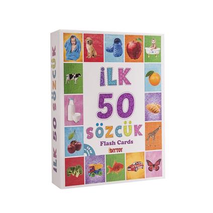 1161  Flash Cards  İlk 50 Sözcük -Dıytoy