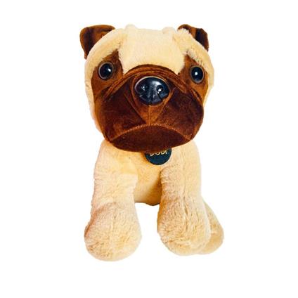 1436 Dobi Köpek 30 Cm Kahverengi -Selay Oyuncak