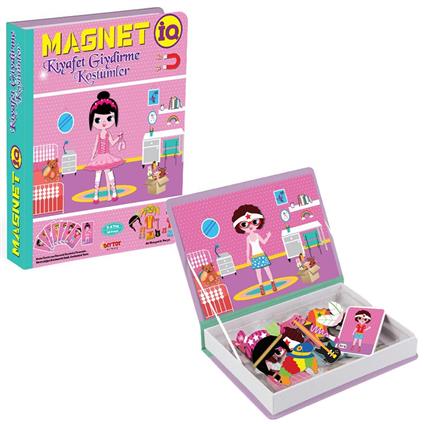 1499 Dıytoy, Magnet Kıyafet Giydirme Oyunu / +3 Yaş