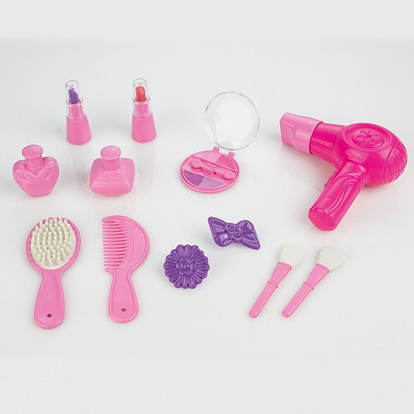 1609 Barbie Ayaklı Makyaj Masası Ve Sandalye Seti - Dolu