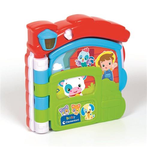 Baby Clementoni Eğlenceli Çiftlik Bebek Kitabı 17652