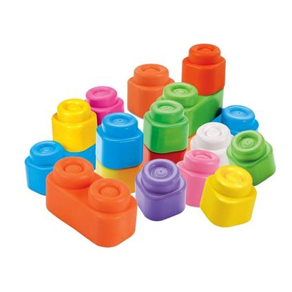 17877 Soft Clemmy - Yumuşak Blok Çantası 20 Parça 6-36 Ay