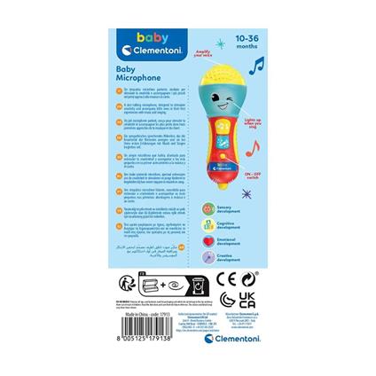 Baby Clementoni Bebek Mikrofonu 17913