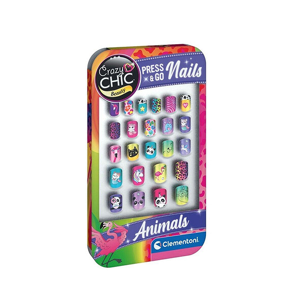 18897 Crazy Chic - Tak Ve Git Tırnaklar - Hayvanlar