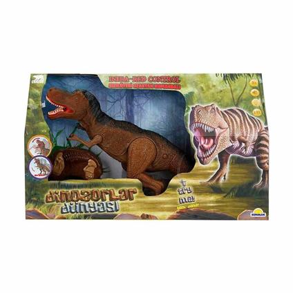 1982 Infrared Kumandalı Sesli Ve Işıklı Hareketli Dinozor -Sunman