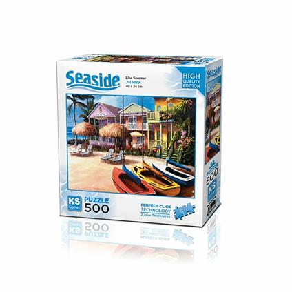 20044 Welcome To Beach Like Summer 500 Parça Puzzle -Kspuzzle