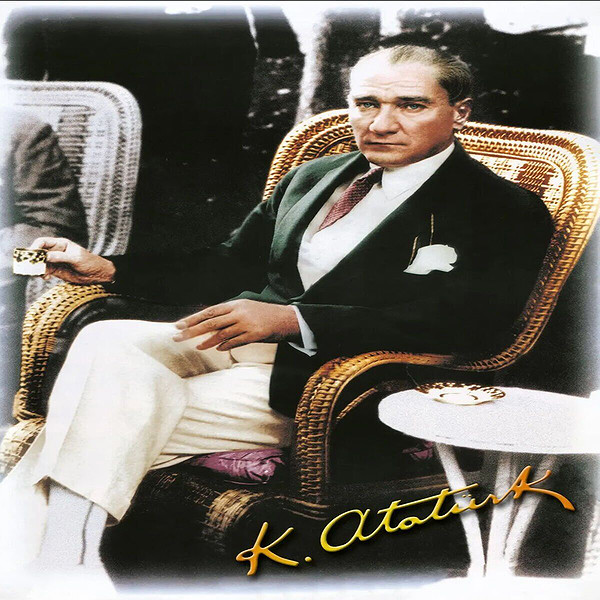 20060 Kahve İçen Atatürk 500 Parça Puzzle -KS Puzzle