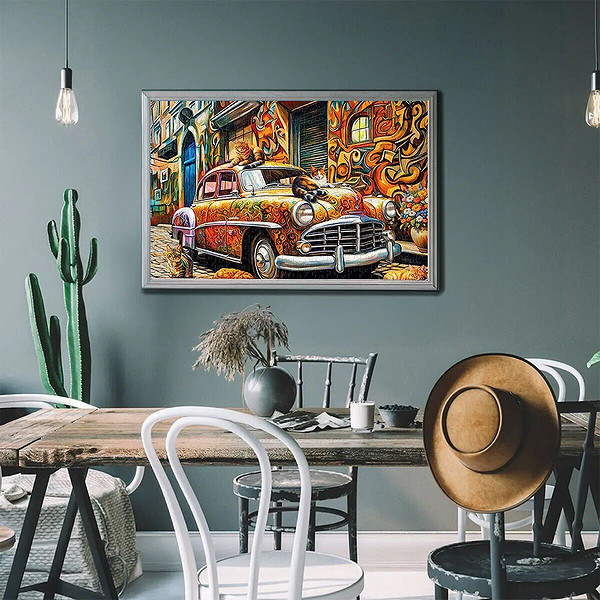 20073 Puzzle 500 Cats Of The Car