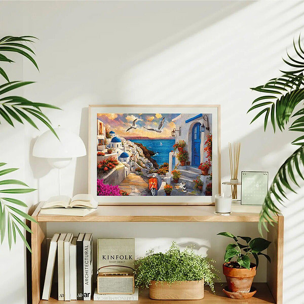 20074 Puzzle 500 Santorini