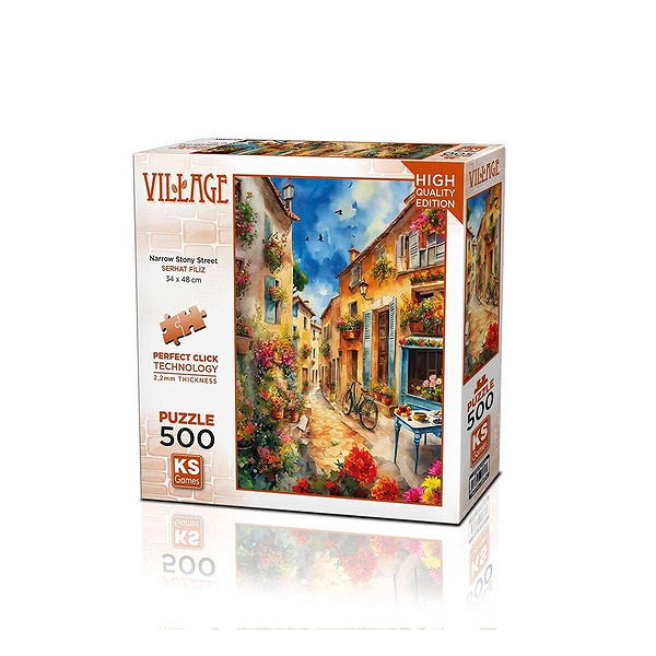 20075 Puzzle 500 Narrow Stony Street