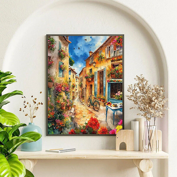 20075 Puzzle 500 Narrow Stony Street