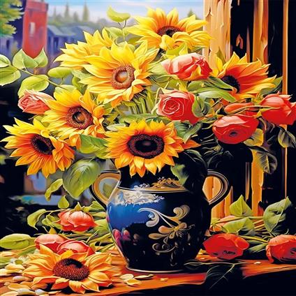 20087 Puzzle 500 Soring BY The Window