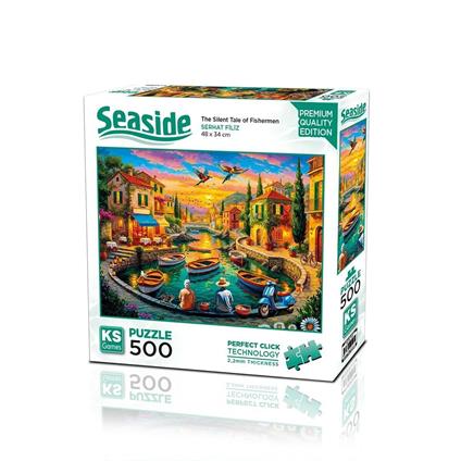 20089 Puzzle 500 The Silent Tale OF Fisherman