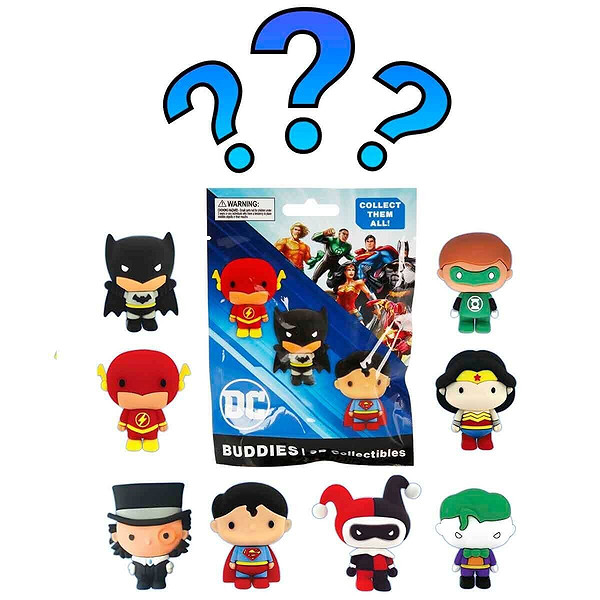 20297 Sun-Itg-Clt-3D Figür DC Buddıes Sürpriz Paket