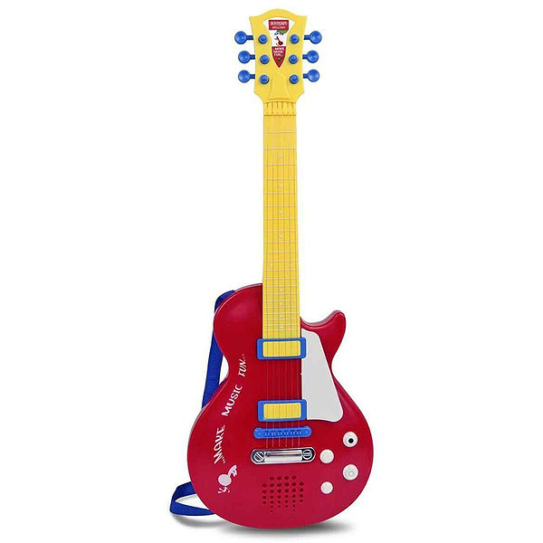 2045831 Sun-Bnt-Gitar Elektronik Tuşlu Telli Askılı Krmz