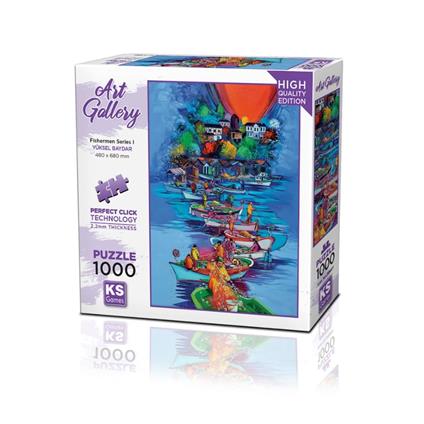 20687 Fishermen Series I  1000 Parça Puzzle  -Kspuzzle